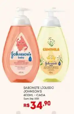 Bistek Supermercados Sabonete liquido johnson's oferta