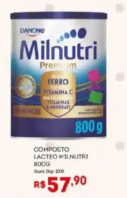 Bistek Supermercados Composto lacteo milnutri oferta