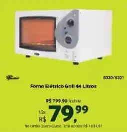 Quero Quero Forno Elétrico Grill oferta