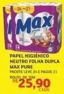 Assaí Atacadista 21 - papel higiênico neutro folha dupla pure oferta