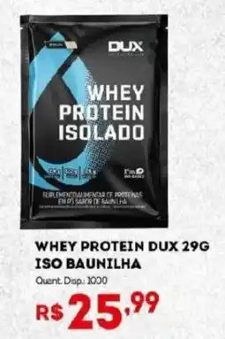 Bistek Supermercados Whey protein dux 29g iso baunilha oferta