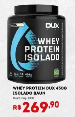 Bistek Supermercados whey protein dux isolado baun oferta
