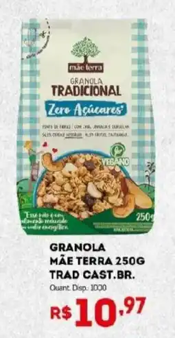 Bistek Supermercados Granola mãe terra tradicional oferta