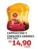 Assaí Atacadista Sabores - cappuccino 3 corações oferta
