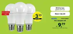 Quero Quero kit 3 lâmpadas led oferta