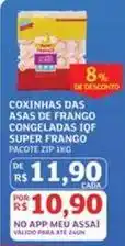 Assaí Atacadista Pacote - coxinhas das asas de frango congeladas iqf super frango oferta