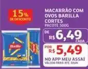 Assaí Atacadista Barilla - macarrao com ovos oferta