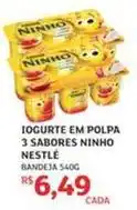 Assaí Atacadista Nestlé - iogurte em polpa 3 sabores ninho oferta