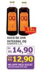Assaí Atacadista Oq - suco de uva integral oferta