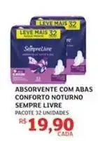 Assaí Atacadista Sempre livre - absorvente com abas conforto noturno oferta