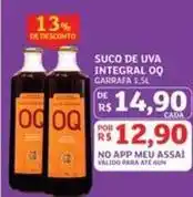 Assaí Atacadista De - suco de uva integral oferta