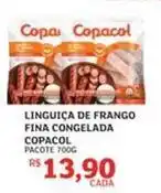 Assaí Atacadista Copacol - linguiça de frango fina congelada oferta