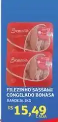 Assaí Atacadista Bonasa - filezinho sassami congelado oferta