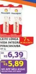 Assaí Atacadista Vida - leite longa oferta