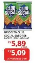 Assaí Atacadista Sabores - biscoito club social sabores oferta