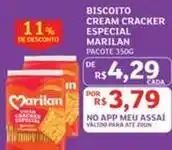 Assaí Atacadista Marilan - biscoito cream cracker especial oferta
