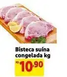 Mercado Extra Bisteca suína congelada oferta
