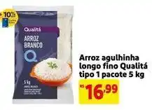 Mercado Extra Qualitá - arroz agulhinha longo fino tipo 1 pacote oferta