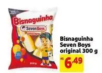 Mercado Extra Seven boys - bisnaguinha original oferta
