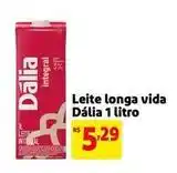 Mercado Extra Dália - leite longa vida oferta