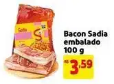 Mercado Extra Sadia - bacon embalado oferta
