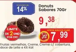 Federzoni Supermercados Donuts Sabores 70Gr oferta