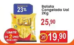 Federzoni Supermercados Batata congelada uai oferta