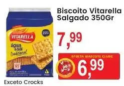 Federzoni Supermercados Biscoito vitarella salgado oferta