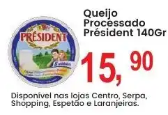 Federzoni Supermercados Queijo Processado Président oferta
