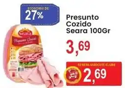 Federzoni Supermercados Presunto Cozido Seara oferta