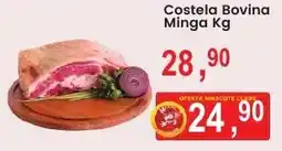 Federzoni Supermercados Costela Bovina Minga Kg oferta