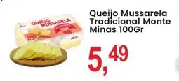 Federzoni Supermercados Queijo Mussarela Tradicional Monte Minas oferta