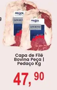 Federzoni Supermercados Capa de Filé Bovina Peça 1 Pedaço Kg oferta