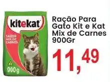 Federzoni Supermercados Ração para gato kit e kat mix de carnes oferta
