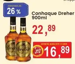 Federzoni Supermercados Conhaque dreher oferta