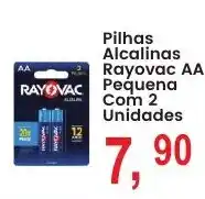 Federzoni Supermercados Pilhas Alcalinas Rayovac AA Pequena oferta
