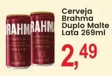 Federzoni Supermercados Cerveja brahma duplo malte oferta