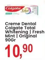 Federzoni Supermercados Creme dental colgate total whitening | fresh mint | original oferta