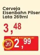 Federzoni Supermercados Cerveja Eisenbahn Pilsen oferta