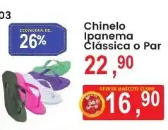Federzoni Supermercados Chinelo Ipanema Clássica o Par oferta