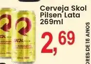Federzoni Supermercados Cerveja Skol Pilsen Lata oferta