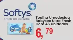 Federzoni Supermercados Toalha Umedecida Babysec Ultra Fresh oferta