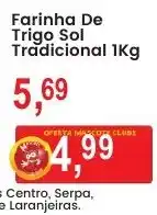 Federzoni Supermercados Farinha De Trigo Sol Tradicional oferta