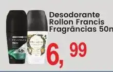 Federzoni Supermercados Desodorante Rollon Francis Fragrâncias oferta