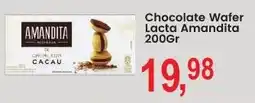 Federzoni Supermercados Chocolate Wafer Lacta Amandita oferta