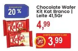 Federzoni Supermercados Chocolate Wafer Kit Kat Branco | Leite oferta