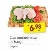 Supermercados Condor Coxa com sobrecoxa de frango oferta