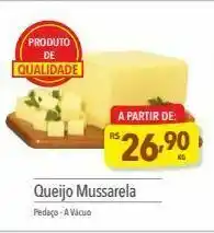 Supermercados Condor Queijo mussarela kg oferta