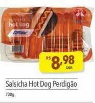 Supermercados Condor Salsicha hot dog perdigão 700g oferta