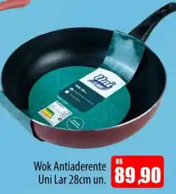 Proença Supermercados Wok Antiaderente Uni Lar 28cm un. oferta